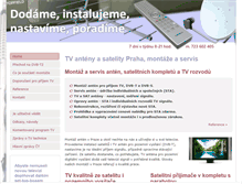 Tablet Screenshot of anteny-tv.cz